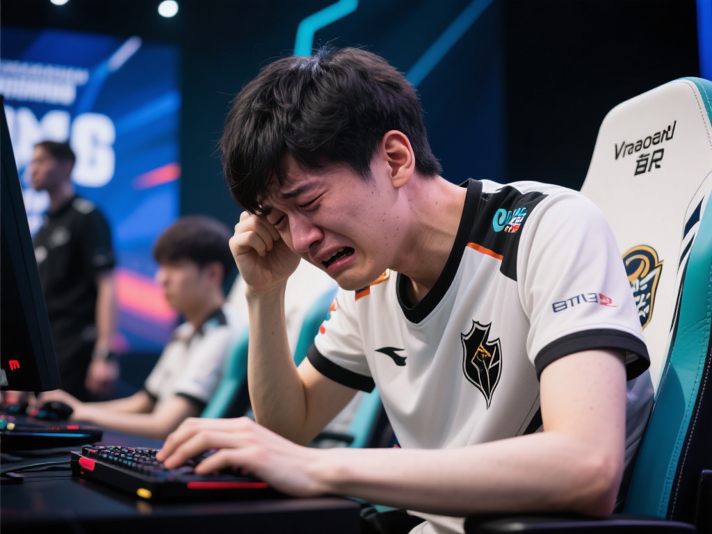 不少电竞职业选手都曾面临巨大的心理压力。